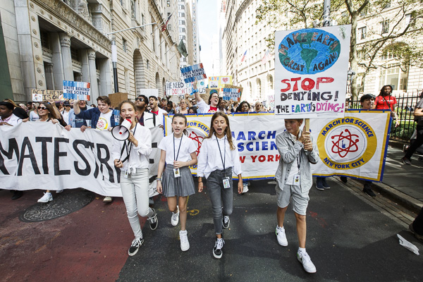 Demanding Change, NYC’s Global Climate Strike Participants March Into History