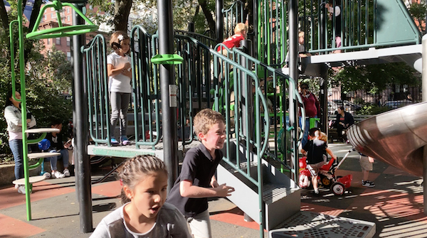 Upgraded Clement Clarke Moore Park Gets Community’s ‘Seal’ of Approval