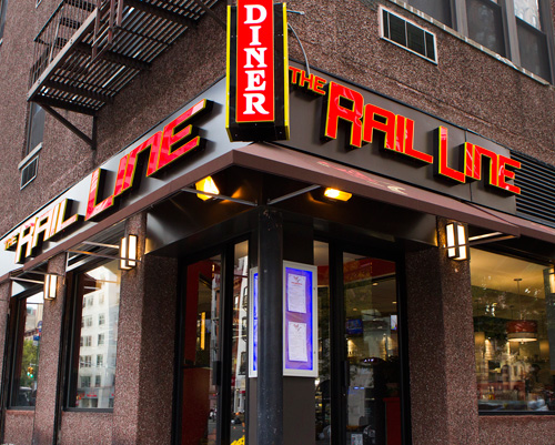 On an Iconic Corner, The Rail Line Diner is a Great Gateway to West Chelsea