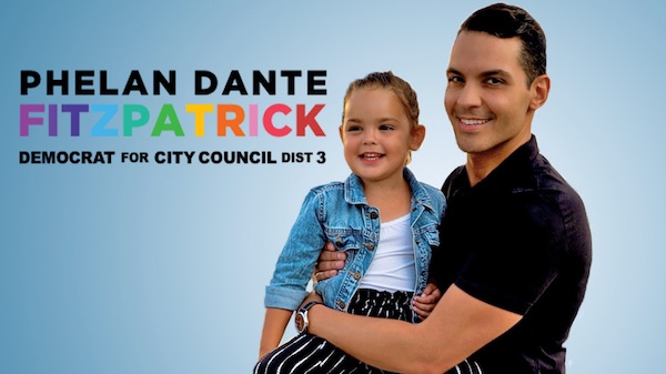 Getting to Know You: City Council District 3 Candidate Phelan Dante Fitzpatrick