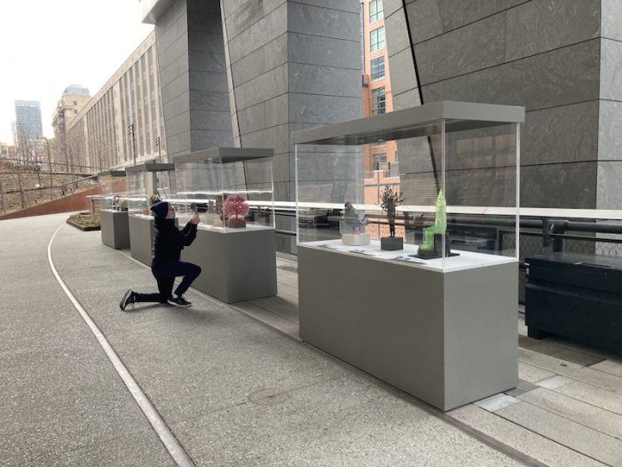 Fast Walker Freeze Frames High Line Art of the Future
