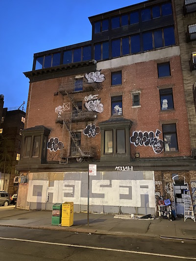 Chelsea-Raised Graffiti/Street Artist’s Mural Made with Building Owner ...