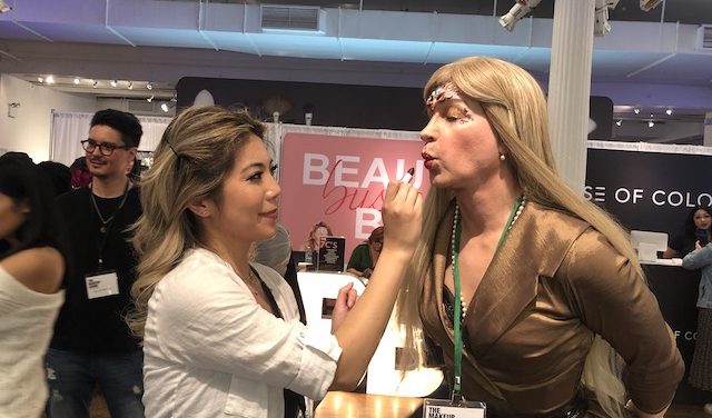 Masks Still There, Alongside Glam and Flair: The Makeup Show Goes On