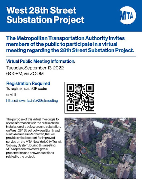 MTA Substation Information Promised to Public at 2 Pending Meetings