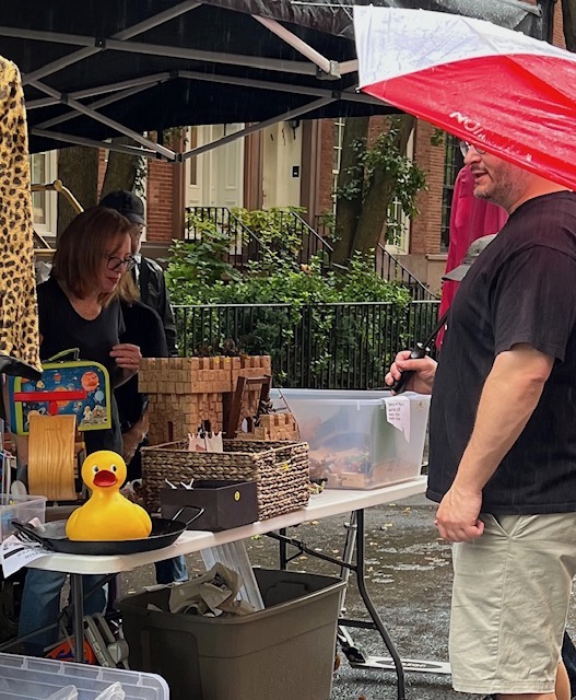 Somewhat Soggy London Terrace Street Fair Embraced its ‘Rain or Shine