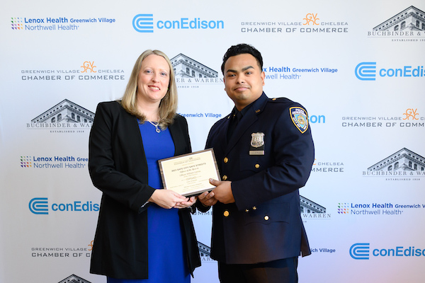 Greenwich Village Chelsea Chamber of Commerce Honors NYPD at Milestone Edition of Annual Awards Luncheon