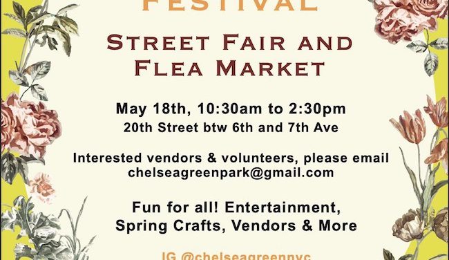This Week In & Around Chelsea: May 12-18, 2025 This Week In & Around Chelsea: May 12-18, 2025