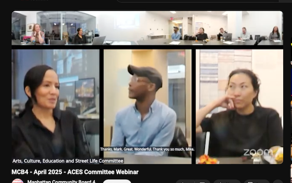 The Many May Meetings of Manhattan Community Board 4 (MCB4)