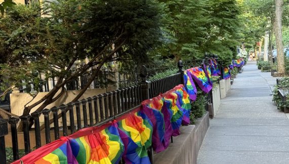 ‘Pride the Block’ Preps for 2nd Annual June Festooning