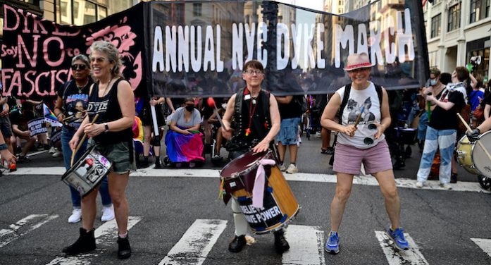 2025 NYC Dyke March was ‘A Protest March, Not a Parade’