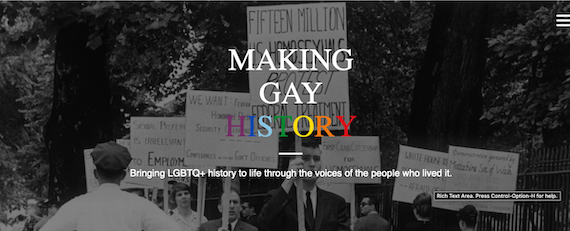 Making Gay History: Bayard Rustin