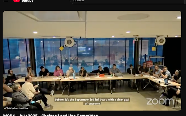 Aug. 19 Meeting a Prelude to MCB4 Position on NYCHA/Chelsea Land Use Proposal?