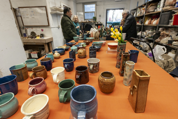 Yes, They Kiln: Scenes From the Penn South Ceramics Studio Holiday Sale