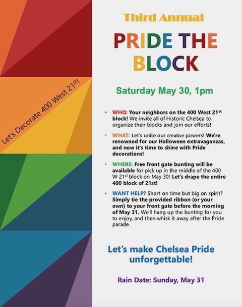 Thos Week In & Around Chelsea: May 18-24, 202
